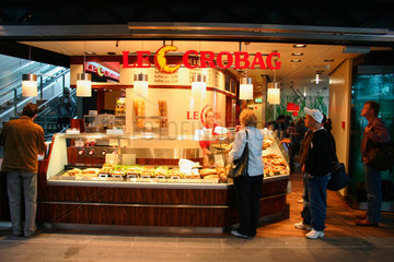 Le Crobag in the new Railway central station