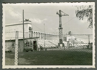 Baustelle Reichsparteitagsgelaende Nuernberg  1937
