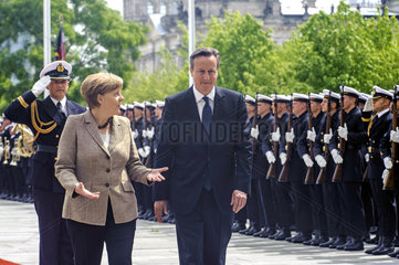 Merkel + Cameron