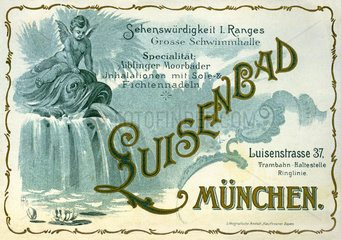 Luisenbad  Reklame  1899