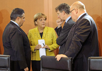 Gabriel + Merkel + Heusgen + Altmeier