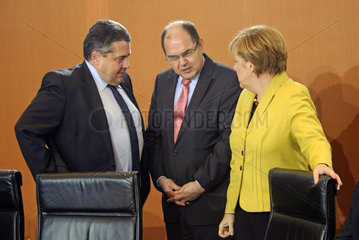 Gabriel + Schmidt + Merkel