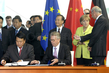 Xu Heyi + Walker + Wen Jiabao + Merkel + Zetsche