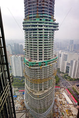 Baustelle Shanghai Tower