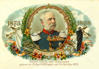 Koenig Albert von Sachsen  1898
