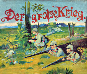 Der grosse Krieg  Erster Weltkrieg  Gesellschaftsspiel 1915
