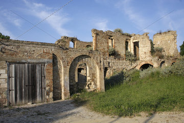 Craco das verlassene Dorf