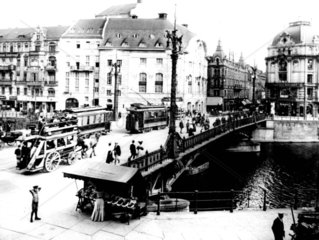D-Berlin  1906 Weidendammbruecke