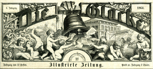 Die Glocke  Illustrirte Zeitung  Leipzig  1864