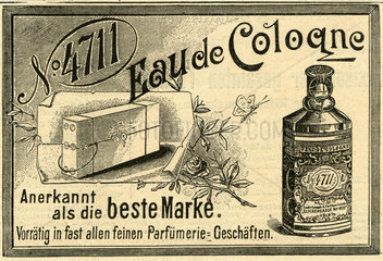 4711  Eau de Cologne  Werbung  1894