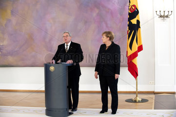 Gauck + Merkel