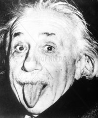 Einstein steckt Zunge raus