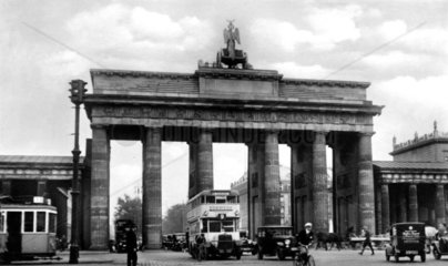 D-Berlin  Brandenburger Tor  1939
