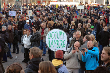 Occupy Hamburg Demo 15.10.2011