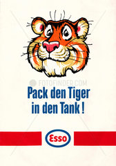 Esso Tiger  Pack den Tiger in den Tank  1965