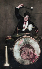 Schlagzeuger Lustig