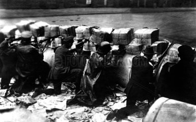 Strassenkaempfe  Berlin 1919  Revolution