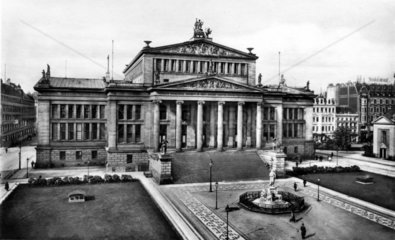 D-Berlin Schauspielhaus 1818-21 von Schinkel erbaut