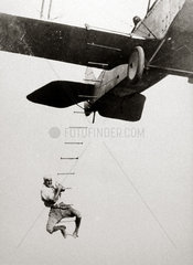 Flugzeug Akrobatik Leiter