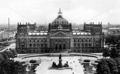 D-Berlin Reichstag 1884-94 nach Plaenen v. Paul Wallots