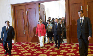 Merkel + Wen Jiabao