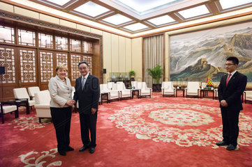 Merkel + Wu Bangguo