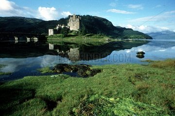 idyllisches schottisches Schloss