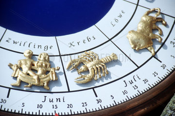 astrologische Uhr