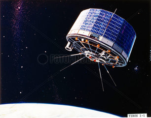 TIROS 1 meteorological satellite  1960.