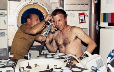 Haircut on Skylab  1973.