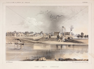 Fort Smith  Arkansas  1853-1855.