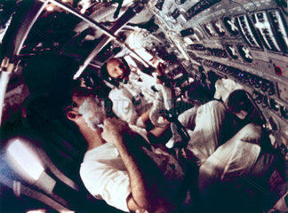 On board Apollo 10  1969.