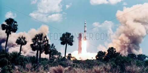 Launch of the Apollo 16 mission  1972.