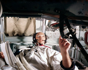 Apollo 11 astronaut Michael Collins  1969.