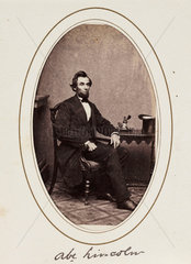 'Abe Lincoln'  c 1863.