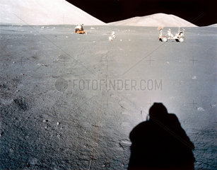 Apollo 17 lunar base at Taurus Littrow  1972.