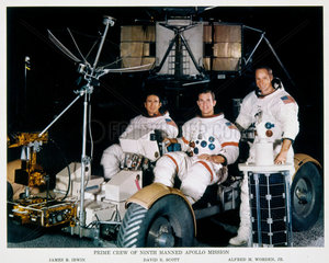 Crew of Apollo 15  1971.