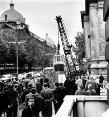 'Freedom 7' Mercury space capsule being delivered to the museum  1965.
