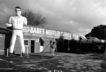 Babe's Muffler Service -exhaust system experts'  USA  late 1960s.
