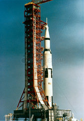 The Apollo 10 Saturn V rocket  1969.