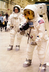 Apollo 11 astronauts Neil Armstrong and Edwin ‘Buzz’ Aldrin  1969.