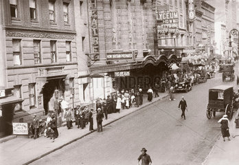The Lyceum Theatre  New York City  United States  c 1915.