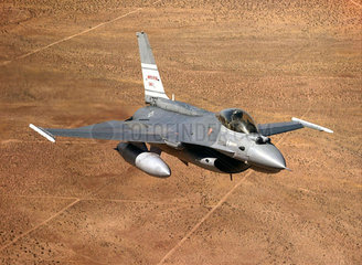 F-16 fighter plane  October 1992.