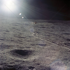 Sunrise on the Moon  February 1971.