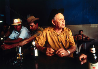 Men drinking in a bar  Nashville  USA  c 1971.