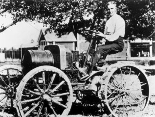 Henry Ford  American car manufacturer  1908.
