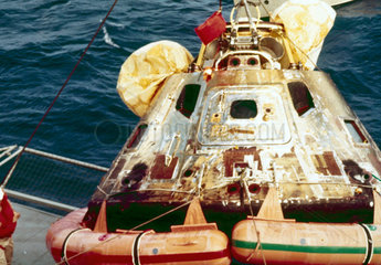 Apollo 11 Command Module  recovery  1969.
