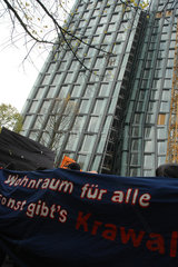 Demonstration Leerstand zu Wohnraum  Hamburg 29.10.2011