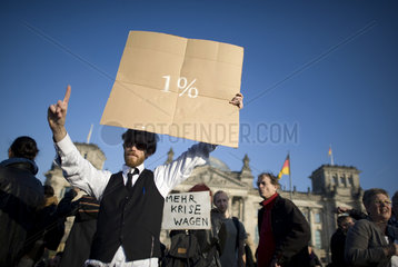 Occupy Protest  Berlin