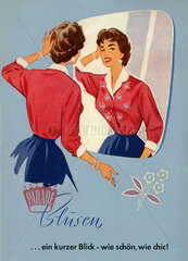 Damenblusen von Parade  Prospekt  1957